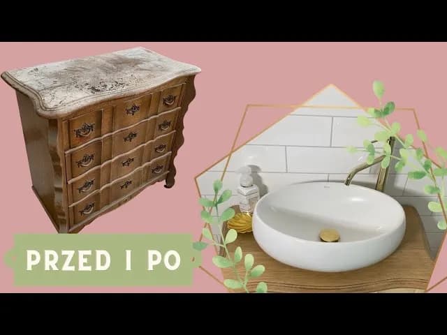 Jak zrobić szafkę pod umywalkę z szufladami - uniknij najczęstszych błędów